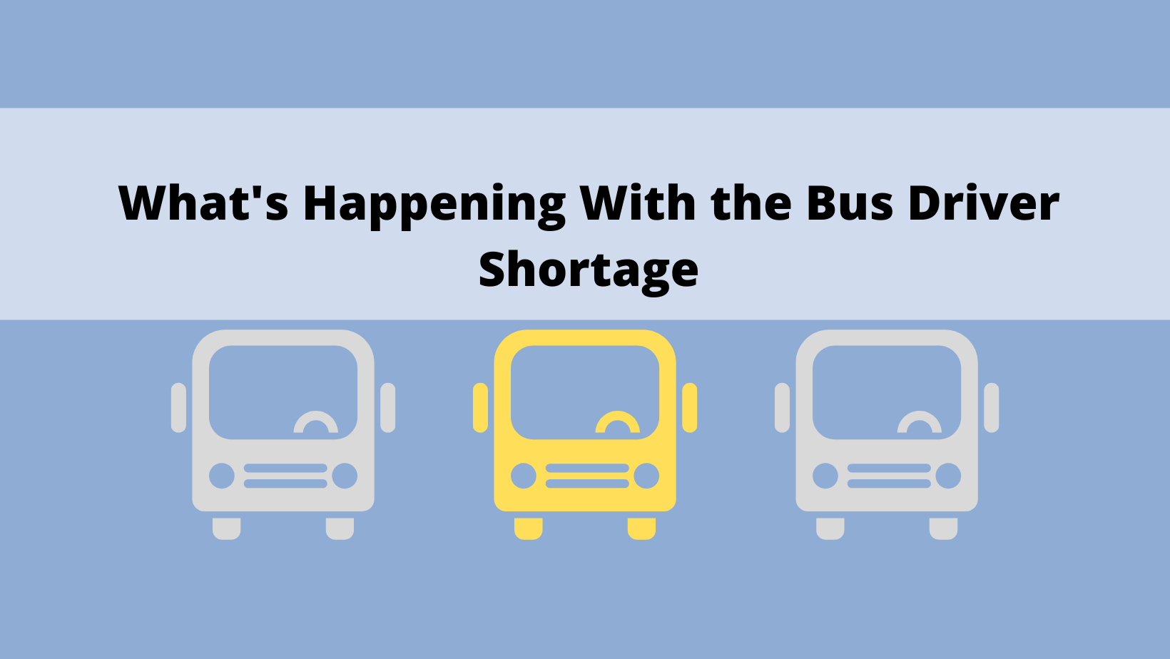 What’s Happening With the Bus Driver Shortage | Peak Student Media